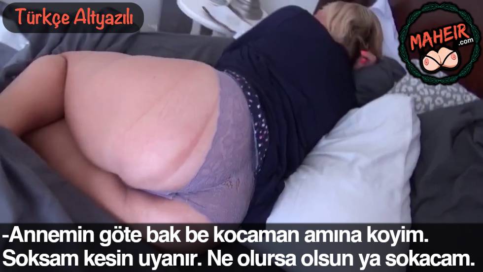 Annem Hasta Olduğu İçin Uyurken Donunu Sıyırıp Irzına Geçtim